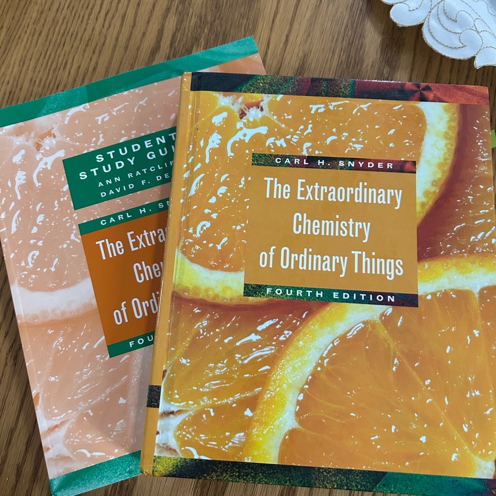 Textbook: The Extraordinary Chemistry of Ordinary Things